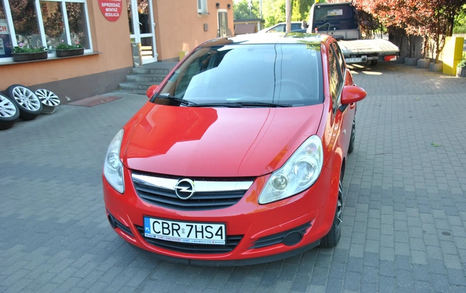 Opel Corsa cena 16900 przebieg: 179000, rok produkcji 2009 z Chełmno małe 92